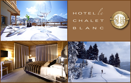 £425 for three nights of luxury for two in the breathtaking French Alps worth up to £1,085 - includes a 4-course meal, bottle of Champagne and use of spa facilities at Hotel Le Chalet Blanc in Montgenèvre - France's oldest ski resort