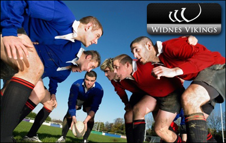 £15 for two adult tickets worth £30 to watch Widnes Vikings vs York City Knights RLFC on Sunday 3rd April – save 50%